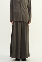 【プレインピープル/PLAIN PEOPLE】のスーピマカシミヤダブルガーゼフレアパンツ 人気、トレンドファッション・服の通販 founy(ファニー) ファッション Fashion レディースファッション Fashion for Women パンツ Pants & Trousers おすすめ Recommended / Our Picks カーディガン Cardigan, Knitwear セットアップ Set-Up, Coordinated Outfit ダブル Double, Double-Breasted ドレープ Drape, Draping Fabric エレガント 上品 Elegant 新作・新入荷 New Arrivals / New In thumbnail グレー|ID: prp329100004747100 ipo3291000000034321395