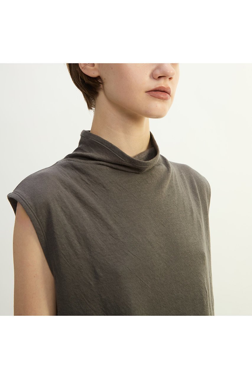 【プレインピープル/PLAIN PEOPLE】のスーピマカシミヤダブルガーゼノースリーブトップス 人気、トレンドファッション・服の通販 founy(ファニー) 　ファッション　Fashion　レディースファッション　Fashion for Women　トップス・カットソー　Cut & Sew Tops　キャミソール&ノースリーブ　Camisoles & Sleeveless Tops　シャツ・ブラウス・オフィスカジュアル　Elegant Blouses & Button-Ups　ロングTシャツ・Tシャツ　Longline T-Shirts & Tees　カットソー・ベーシックTシャツ　Cut-and-Sewn Tops / Stretch Tees & Basics　アンサンブル　Ensemble Set　カーディガン　Cardigan, Knitwear　キャミソール　Camisole, Spaghetti Strap Top　タンク　Tank Top, Sleeveless Top　ダブル　Double, Double-Breasted　新作・新入荷　New Arrivals / New In　other-4|ID: prp329100004747101 ipo3291000000034321405