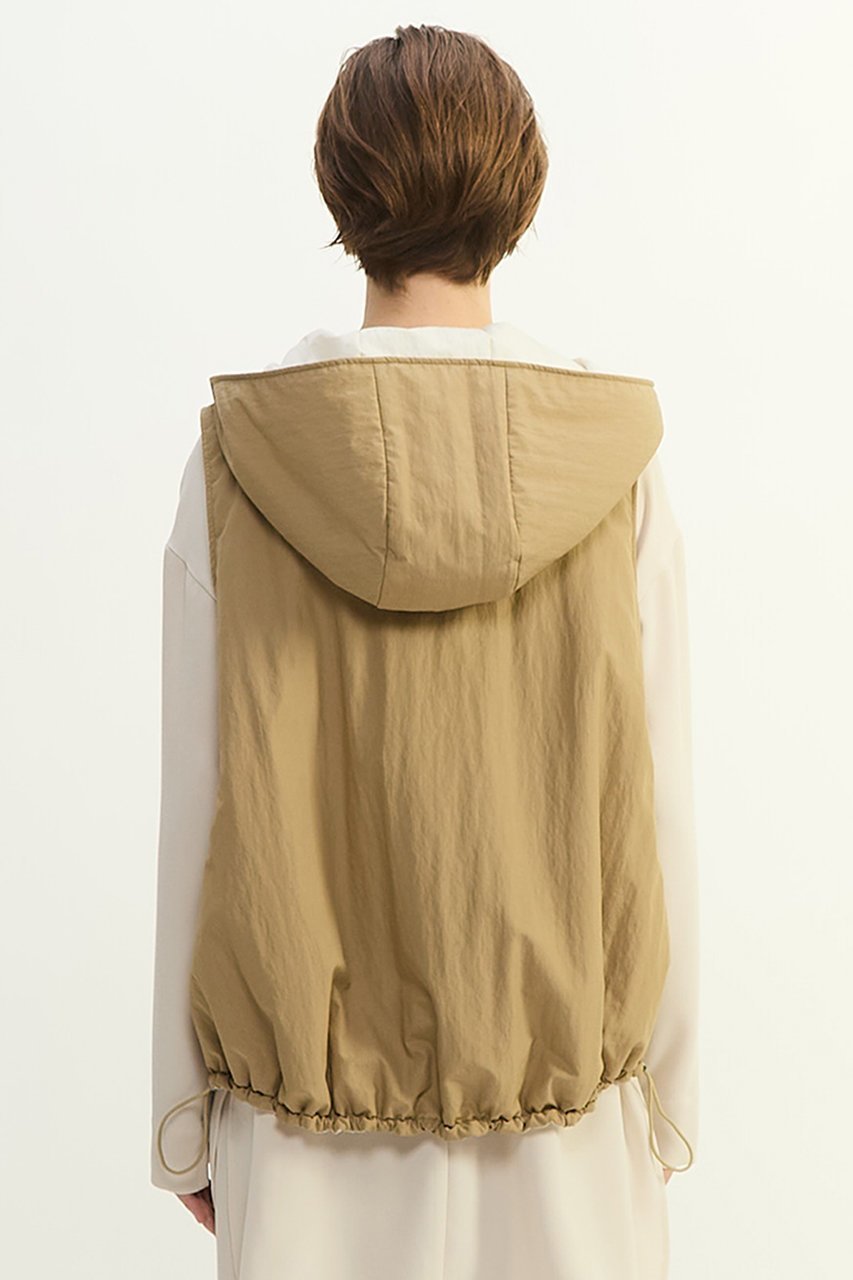 【プレインピープル/PLAIN PEOPLE】のスーピマナイロンタイプライターパディングショートベスト(リバーシブル) 人気、トレンドファッション・服の通販 founy(ファニー) 　ファッション　Fashion　レディースファッション　Fashion for Women　アウター　Coat / Outerwear Collection　レディースジャケット・軽アウター　Jackets　なめらか　Smooth, Silky Texture　ジャケット　Jacket, Outerwear　タイプライター　Typewriter Fabric, Crisp Cotton　ベスト　Vest, Waistcoat　ボトム　Bottoms, Lower Wear　リバーシブル　Reversible, Two-Sided　軽量　Lightweight, Ultra Light　other-3|ID: prp329100004747104 ipo3291000000036078771