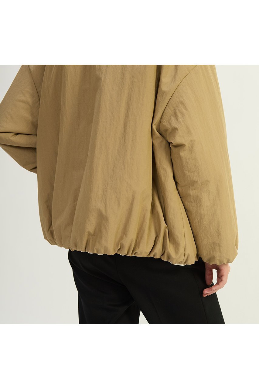 【プレインピープル/PLAIN PEOPLE】のスーピマナイロンタイプライターパディングショートブルゾン(リバーシブル) 人気、トレンドファッション・服の通販 founy(ファニー) 　ファッション　Fashion　レディースファッション　Fashion for Women　アウター　Coat / Outerwear Collection　レディースジャケット・軽アウター　Jackets　ブルゾンジャケット・スポーティアウター　Blouson Jackets　なめらか　Smooth, Silky Texture　ジャケット　Jacket, Outerwear　スウェット / スエット　Sweatshirt, Sweatwear　タイプライター　Typewriter Fabric, Crisp Cotton　ブルゾン　Blouson, Bomber Jacket　リバーシブル　Reversible, Two-Sided　新作・新入荷　New Arrivals / New In　軽量　Lightweight, Ultra Light　other-7|ID: prp329100004747105 ipo3291000000034321438