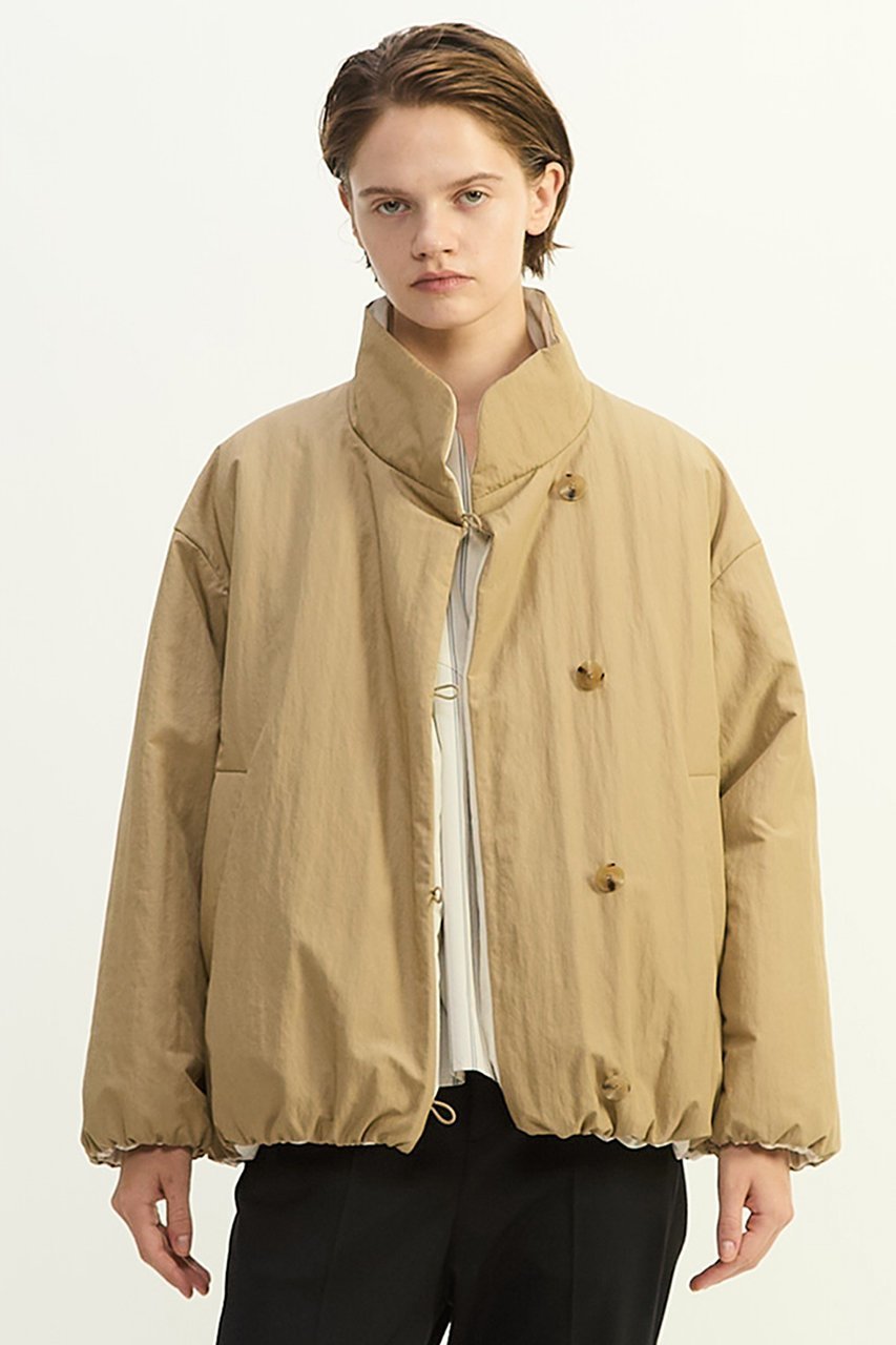 【プレインピープル/PLAIN PEOPLE】のスーピマナイロンタイプライターパディングショートブルゾン(リバーシブル) 人気、トレンドファッション・服の通販 founy(ファニー) 　ファッション　Fashion　レディースファッション　Fashion for Women　アウター　Coat / Outerwear Collection　レディースジャケット・軽アウター　Jackets　ブルゾンジャケット・スポーティアウター　Blouson Jackets　なめらか　Smooth, Silky Texture　ジャケット　Jacket, Outerwear　スウェット / スエット　Sweatshirt, Sweatwear　タイプライター　Typewriter Fabric, Crisp Cotton　ブルゾン　Blouson, Bomber Jacket　リバーシブル　Reversible, Two-Sided　軽量　Lightweight, Ultra Light　other-4|ID: prp329100004747105 ipo3291000000036195158