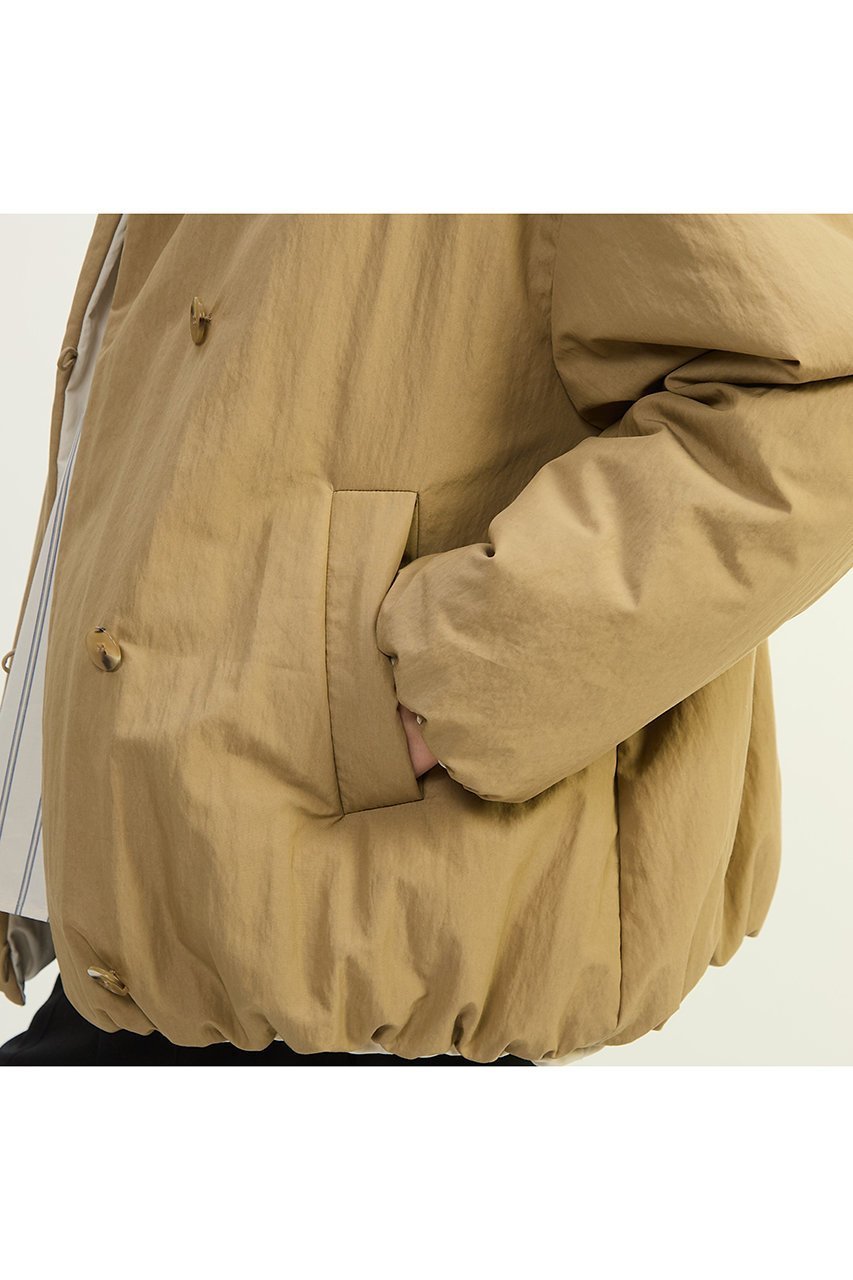 【プレインピープル/PLAIN PEOPLE】のスーピマナイロンタイプライターパディングショートブルゾン(リバーシブル) 人気、トレンドファッション・服の通販 founy(ファニー) 　ファッション　Fashion　レディースファッション　Fashion for Women　アウター　Coat / Outerwear Collection　レディースジャケット・軽アウター　Jackets　ブルゾンジャケット・スポーティアウター　Blouson Jackets　なめらか　Smooth, Silky Texture　ジャケット　Jacket, Outerwear　スウェット / スエット　Sweatshirt, Sweatwear　タイプライター　Typewriter Fabric, Crisp Cotton　ブルゾン　Blouson, Bomber Jacket　リバーシブル　Reversible, Two-Sided　軽量　Lightweight, Ultra Light　other-6|ID: prp329100004747105 ipo3291000000036195160