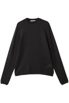 【プレインピープル/PLAIN PEOPLE】のシアーモヘアロングスリーブニット チャコール|ID:prp329100004747106