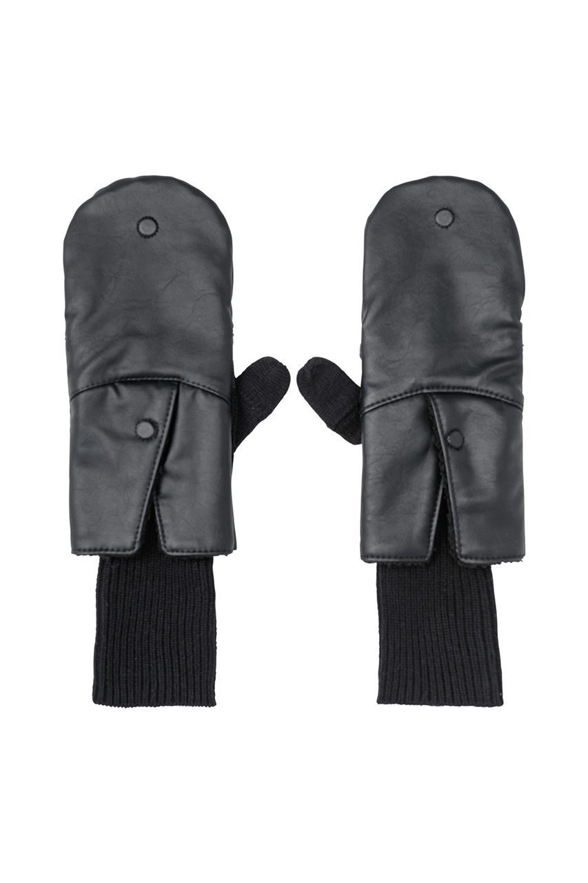【マールマール/MARLMARL】の【MATO by MARLMARL】IGLOO GLOVES インテリア・キッズ・メンズ・レディースファッション・服の通販 founy(ファニー) 　ファッション　Fashion　レディースファッション　Fashion for Women　手袋　Gloves & Mittens　ユニセックス　Unisex, Genderless　インナー　Innerwear　エレガント 上品　Elegant　マグネット　Magnet, Magnetic Closure　ロング　Long, Long-Length　ワンポイント　One Point, Statement Accent　black|ID: prp329100004747108 ipo3291000000036005194