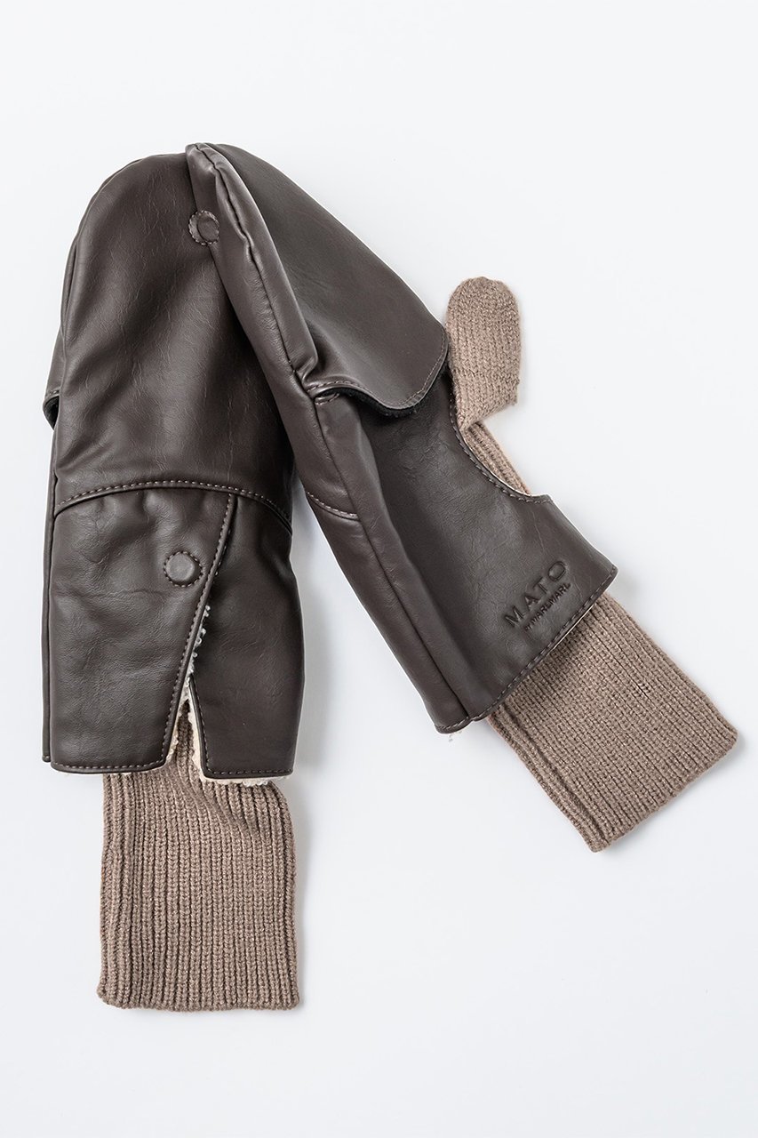 【マールマール/MARLMARL】の【MATO by MARLMARL】IGLOO GLOVES 人気、トレンドファッション・服の通販 founy(ファニー) 　ファッション　Fashion　レディースファッション　Fashion for Women　手袋　Gloves & Mittens　ユニセックス　Unisex, Genderless　インナー　Innerwear　エレガント 上品　Elegant　マグネット　Magnet, Magnetic Closure　ロング　Long, Long-Length　ワンポイント　One Point, Statement Accent　other-3|ID: prp329100004747108 ipo3291000000036235408
