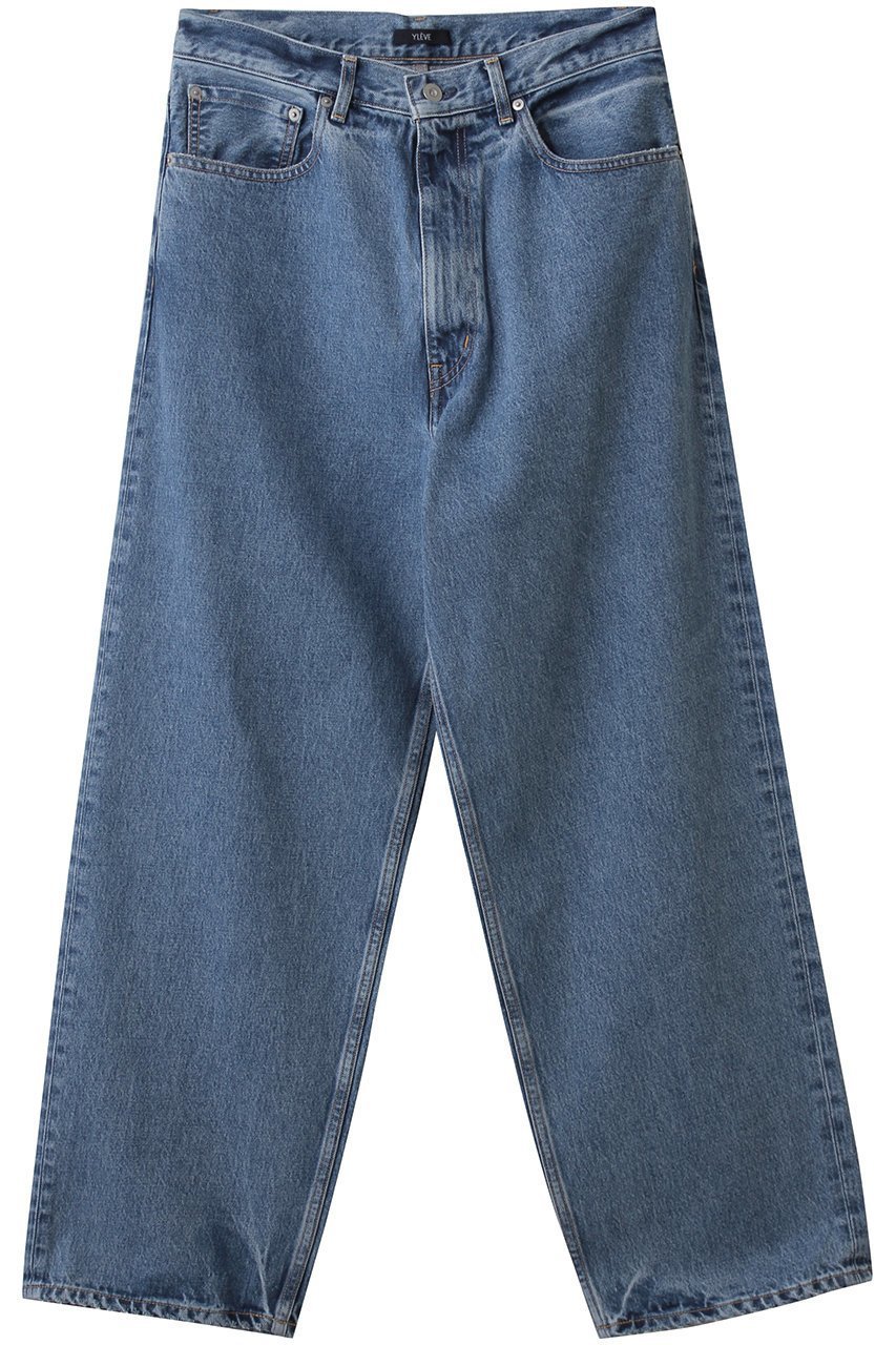 【イレーヴ/YLEVE / MEN】の【MEN】 13.5oz デニム バギーパンツ インテリア・キッズ・メンズ・レディースファッション・服の通販 founy(ファニー) 　ファッション　Fashion　メンズファッション　Fashion for Men　ボトムス　Bottoms　デニムパンツ・ジーンズ　Denim Pants　インディゴ　Indigo Denim　デニム　Denim, Jeans Material　モダン　Modern, Contemporary　新作・新入荷　New Arrivals / New In　インディゴ|ID: prp329100004747121 ipo3291000000034321637