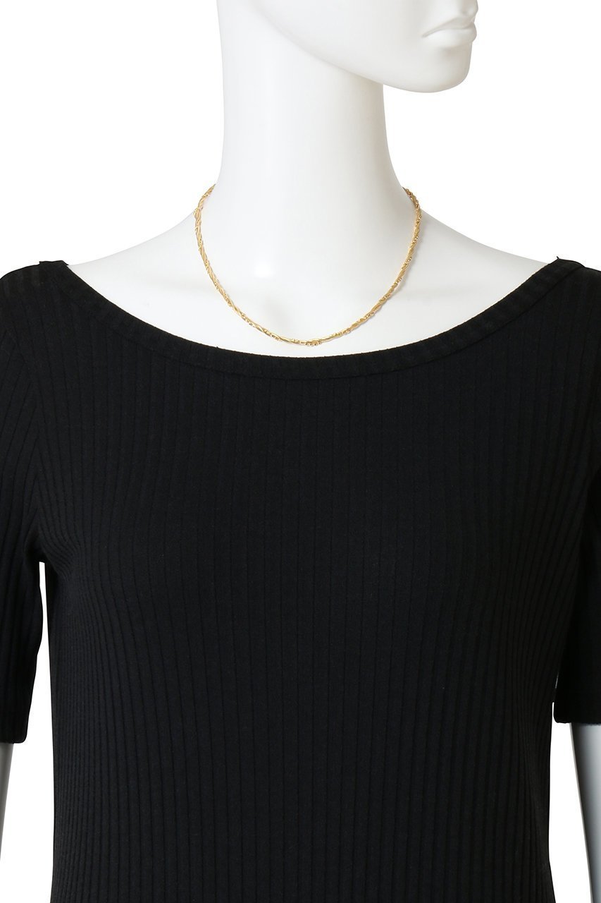 【デイジー ロンドン/DAISY LONDON】のShrimps Twist Chain ネックレス 人気、トレンドファッション・服の通販 founy(ファニー) 　ファッション　Fashion　レディースファッション　Fashion for Women　ジュエリー　Jewelry　ネックレス　Necklaces & Pendants　ショート　Short, Short Length　シンプル　Simple, Minimal　ジュエリー　Jewelry, Accessories　チェーン　Chain, Chain Strap　ツイスト　Tweed, Tweed Fabric　ネックレス　Necklace, Pendant Necklace　ロンドン　London Style, British Inspired　other-3|ID: prp329100004748405 ipo3291000000035843855