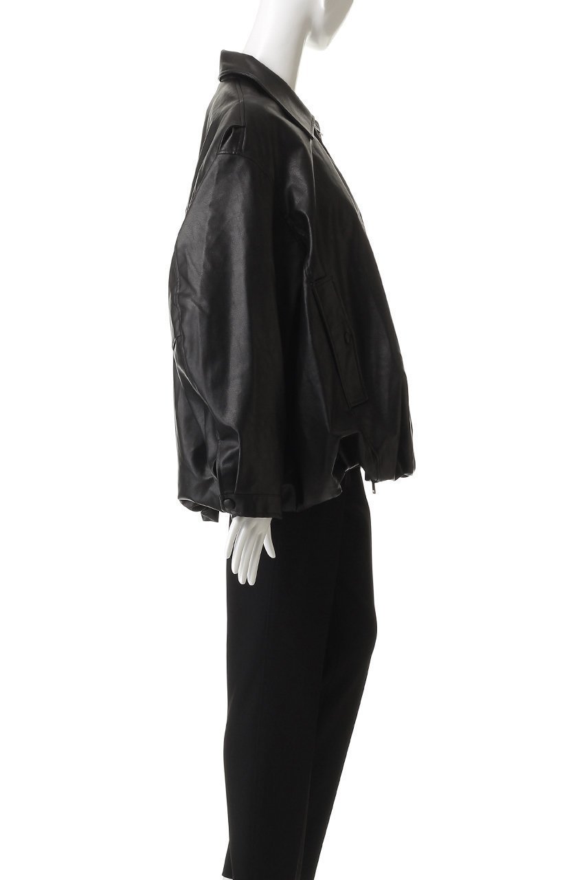【クラネ/CLANE】のFAKE LEATHER BALLOON JACKET/コート 人気、トレンドファッション・服の通販 founy(ファニー) 　ファッション　Fashion　レディースファッション　Fashion for Women　アウター　Coat / Outerwear Collection　コート・ロングコート・ピーコート　Long Coats, Peacoats & More　レディースジャケット・軽アウター　Jackets　ショート　Short, Short Length　バランス　Balance, Style Balance　バルーン　Balloon, Balloon Silhouette　フォルム　Silhouette, Form　プリーツ　Pleats, Pleated　新作・新入荷　New Arrivals / New In　other-3|ID: prp329100004748414 ipo3291000000034335252