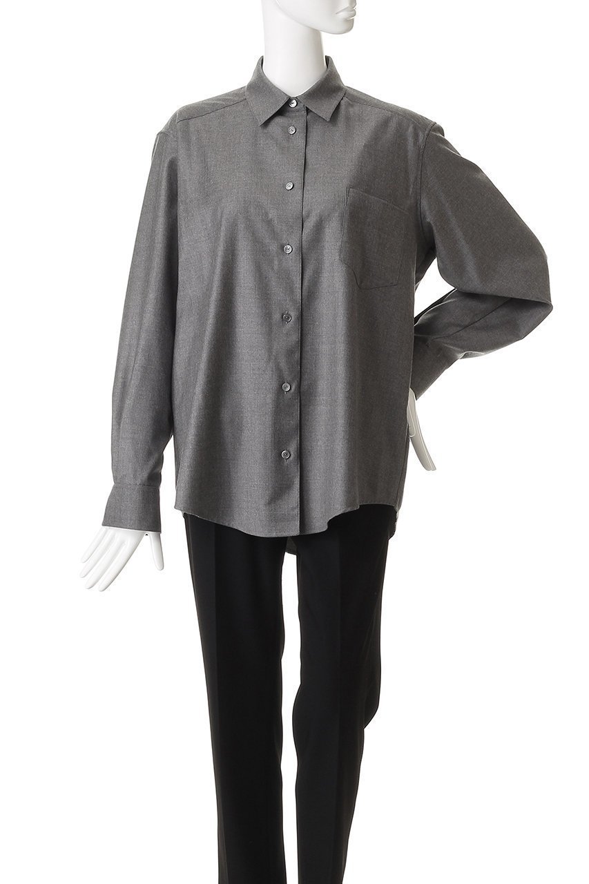 【ザ ロウ/THE ROW】のPINO SHIRT 人気、トレンドファッション・服の通販 founy(ファニー) 　ファッション　Fashion　レディースファッション　Fashion for Women　トップス・カットソー　Cut & Sew Tops　シャツ・ブラウス・オフィスカジュアル　Elegant Blouses & Button-Ups　シンプル　Simple, Minimal　スリーブ　Sleeve, Long Sleeve / Short Sleeve　パッチ　Patch, Appliqué　フロント　Front, Front Design　ポケット　Pocket, Pocket Detail　ロング　Long, Long-Length　新作・新入荷　New Arrivals / New In　other-2|ID: prp329100004748415 ipo3291000000034335259