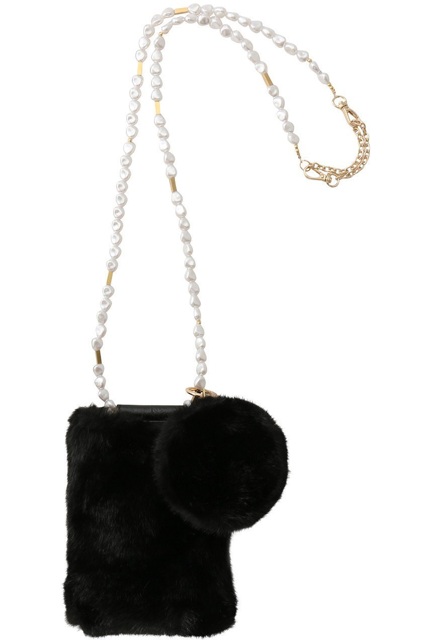 【ファビオラ クラス/Faviora Class】のミンク風ポーチ付パールショルダーポシェット 人気、トレンドファッション・服の通販 founy(ファニー) 　ファッション　Fashion　レディースファッション　Fashion for Women　ポーチ&ミニバッグ　Pouches & Mini Bags　バッグ　Bags　アクセサリー　Fashion Accessories　ショルダー　Shoulder, Shoulder Strap　パール　Pearl, Pearl Accent　フェイクファー　Faux Fur, Imitation Fur　ポシェット　Pochette, Mini Bag　ポーチ　Pouch, Small Case　ロング　Long, Long-Length　エレガント 上品　Elegant　 other-1|ID: prp329100004748420 ipo3291000000035359372