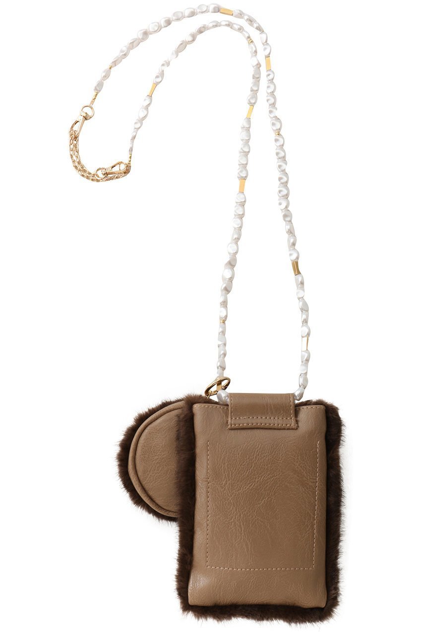 【ファビオラ クラス/Faviora Class】のミンク風ポーチ付パールショルダーポシェット 人気、トレンドファッション・服の通販 founy(ファニー) 　ファッション　Fashion　レディースファッション　Fashion for Women　ポーチ&ミニバッグ　Pouches & Mini Bags　バッグ　Bags　アクセサリー　Fashion Accessories　ショルダー　Shoulder, Shoulder Strap　パール　Pearl, Pearl Accent　フェイクファー　Faux Fur, Imitation Fur　ポシェット　Pochette, Mini Bag　ポーチ　Pouch, Small Case　ロング　Long, Long-Length　エレガント 上品　Elegant　other-3|ID: prp329100004748420 ipo3291000000035359378