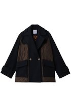 【ランバン オン ブルー/LANVIN en Bleu】のコンビネーションコート ネイビー|ID: prp329100004748424 ipo3291000000034335335