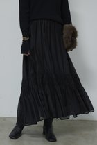 【ガリャルダガランテ/GALLARDAGALANTE】のギャザーフレアスカート ブラック|ID: prp329100004748426 ipo3291000000036129331
