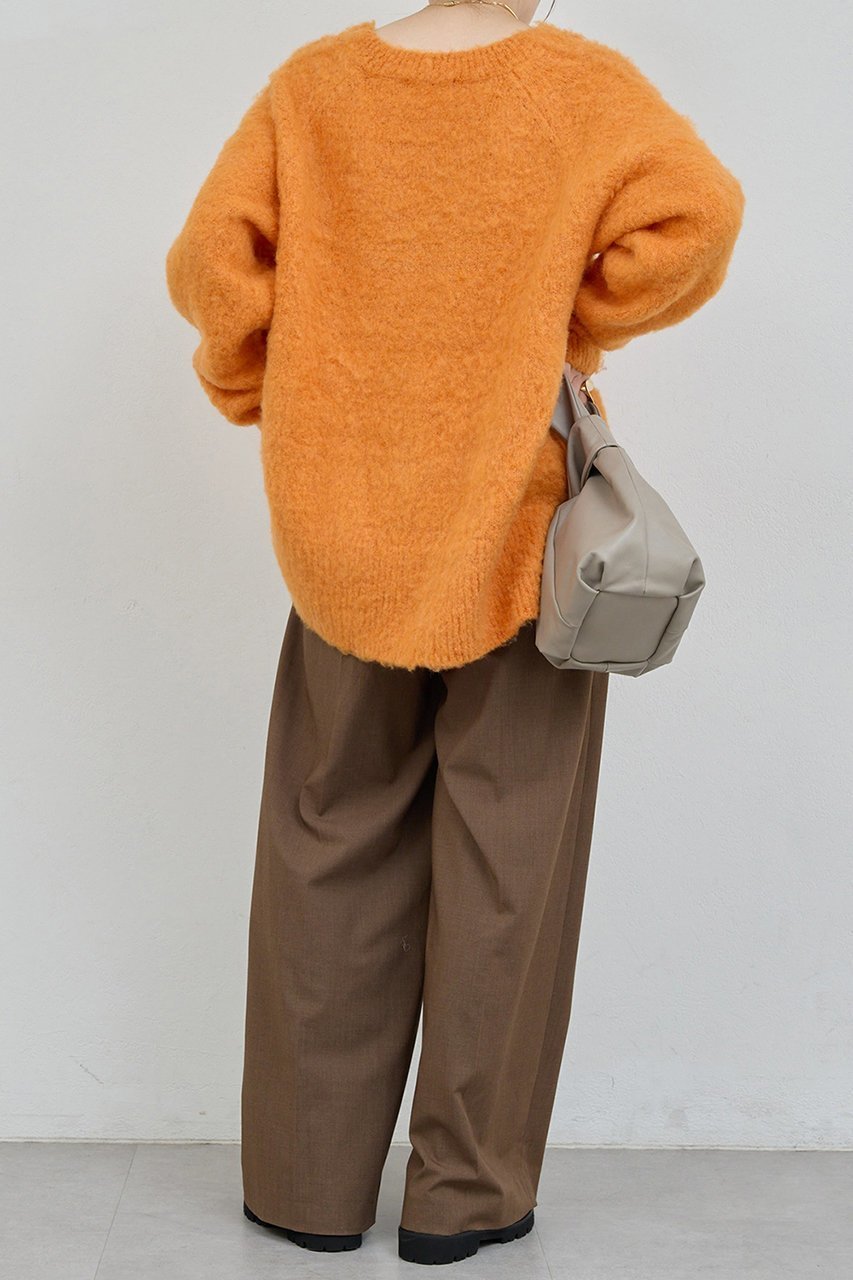 【ガリャルダガランテ/GALLARDAGALANTE】のブラッシュVネックニット 人気、トレンドファッション・服の通販 founy(ファニー) 　ファッション　Fashion　レディースファッション　Fashion for Women　トップス・カットソー　Cut & Sew Tops　ニット　Knit Tops & Sweaters　カジュアルプルオーバー・ニットトップス　Pullovers & Knit Tops / Casual Pullovers　Vネックトップス　V-Neck Tops / V-Cut Neckline Shirts　おすすめ　Recommended / Our Picks　タートル　Turtleneck, Turtle Collar　リラックス　Relax, Relaxed Fit　新作・新入荷　New Arrivals / New In　other-4|ID: prp329100004748427 ipo3291000000034335363