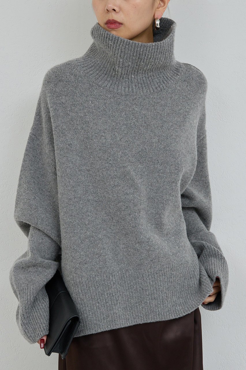 【ガリャルダガランテ/GALLARDAGALANTE】のウールタートルプルオーバー 人気、トレンドファッション・服の通販 founy(ファニー) 　ファッション　Fashion　レディースファッション　Fashion for Women　トップス・カットソー　Cut & Sew Tops　ニット　Knit Tops & Sweaters　カジュアルプルオーバー・ニットトップス　Pullovers & Knit Tops / Casual Pullovers　おすすめ　Recommended / Our Picks　インナー　Innerwear　スリット　Slit, Slit Detail　タートル　Turtleneck, Turtle Collar　新作・新入荷　New Arrivals / New In　 other-1|ID: prp329100004748429 ipo3291000000034335378