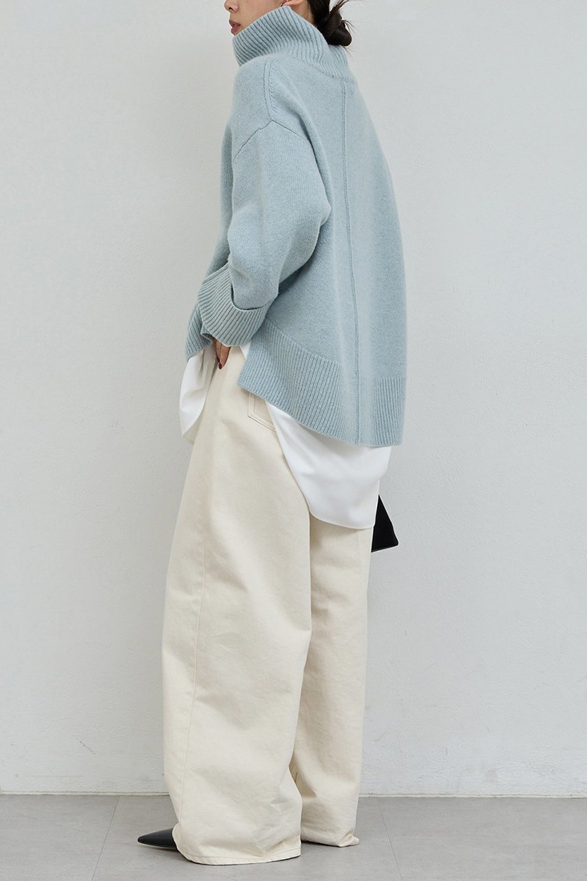 【ガリャルダガランテ/GALLARDAGALANTE】のウールタートルプルオーバー 人気、トレンドファッション・服の通販 founy(ファニー) 　ファッション　Fashion　レディースファッション　Fashion for Women　トップス・カットソー　Cut & Sew Tops　ニット　Knit Tops & Sweaters　カジュアルプルオーバー・ニットトップス　Pullovers & Knit Tops / Casual Pullovers　おすすめ　Recommended / Our Picks　インナー　Innerwear　スリット　Slit, Slit Detail　タートル　Turtleneck, Turtle Collar　新作・新入荷　New Arrivals / New In　other-4|ID: prp329100004748429 ipo3291000000034335384