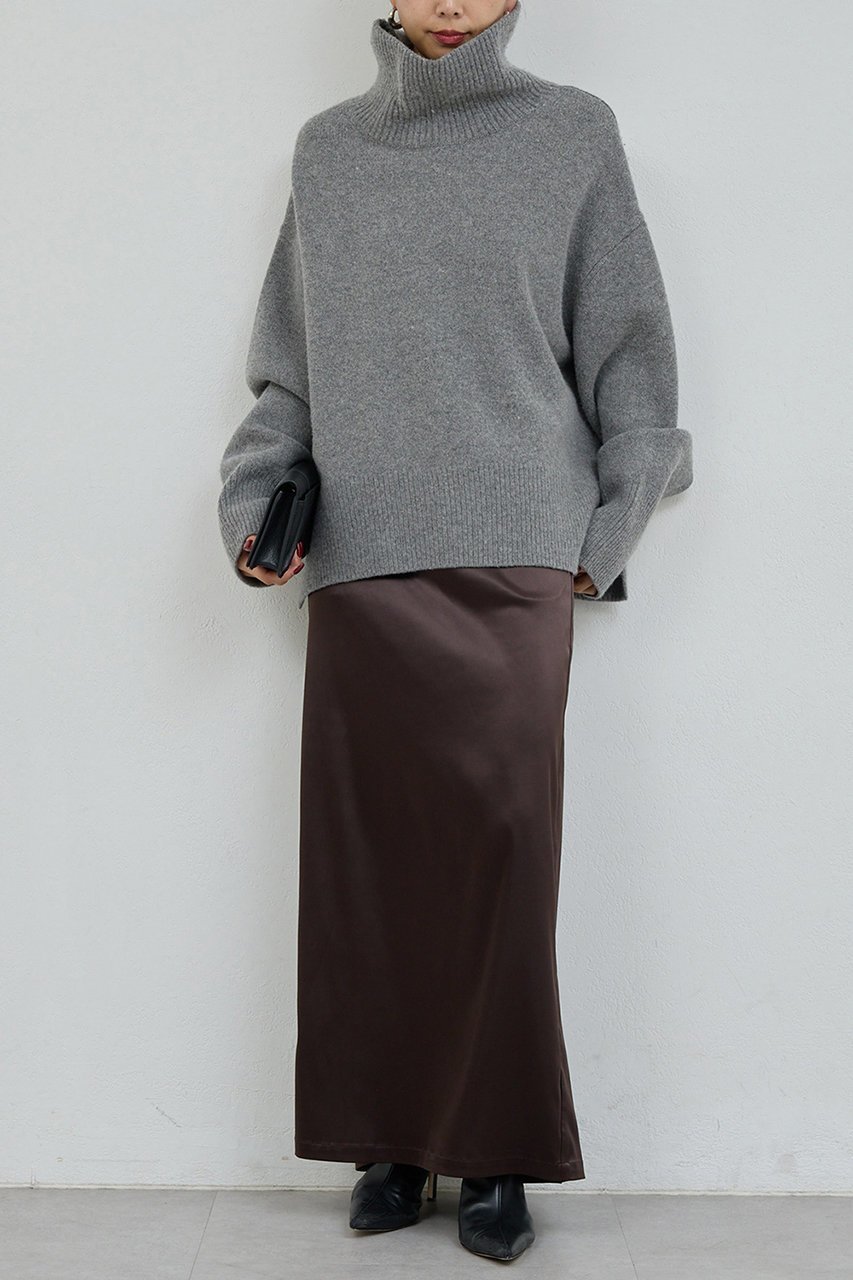 【ガリャルダガランテ/GALLARDAGALANTE】のウールタートルプルオーバー 人気、トレンドファッション・服の通販 founy(ファニー) 　ファッション　Fashion　レディースファッション　Fashion for Women　トップス・カットソー　Cut & Sew Tops　ニット　Knit Tops & Sweaters　カジュアルプルオーバー・ニットトップス　Pullovers & Knit Tops / Casual Pullovers　おすすめ　Recommended / Our Picks　インナー　Innerwear　スリット　Slit, Slit Detail　タートル　Turtleneck, Turtle Collar　other-2|ID: prp329100004748429 ipo3291000000035275240