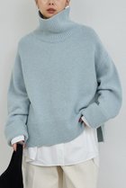 【ガリャルダガランテ/GALLARDAGALANTE】のウールタートルプルオーバー サックスブルー|ID: prp329100004748429 ipo3291000000035843958