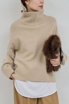 【ガリャルダガランテ/GALLARDAGALANTE】のウールタートルプルオーバー ベージュ|ID: prp329100004748429 ipo3291000000036129352