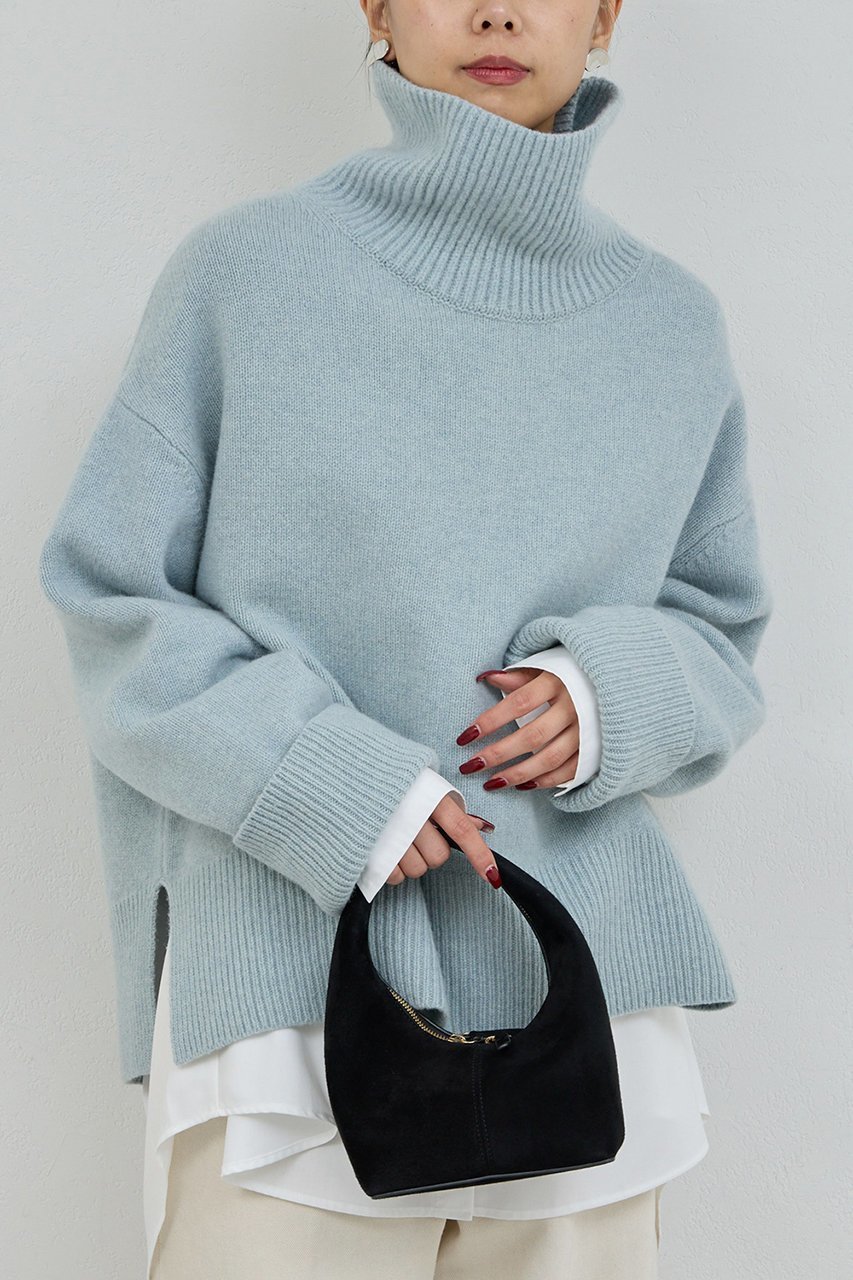 【ガリャルダガランテ/GALLARDAGALANTE】のウールタートルプルオーバー 人気、トレンドファッション・服の通販 founy(ファニー) 　ファッション　Fashion　レディースファッション　Fashion for Women　トップス・カットソー　Cut & Sew Tops　ニット　Knit Tops & Sweaters　カジュアルプルオーバー・ニットトップス　Pullovers & Knit Tops / Casual Pullovers　おすすめ　Recommended / Our Picks　インナー　Innerwear　スリット　Slit, Slit Detail　タートル　Turtleneck, Turtle Collar　other-5|ID: prp329100004748429 ipo3291000000036129357