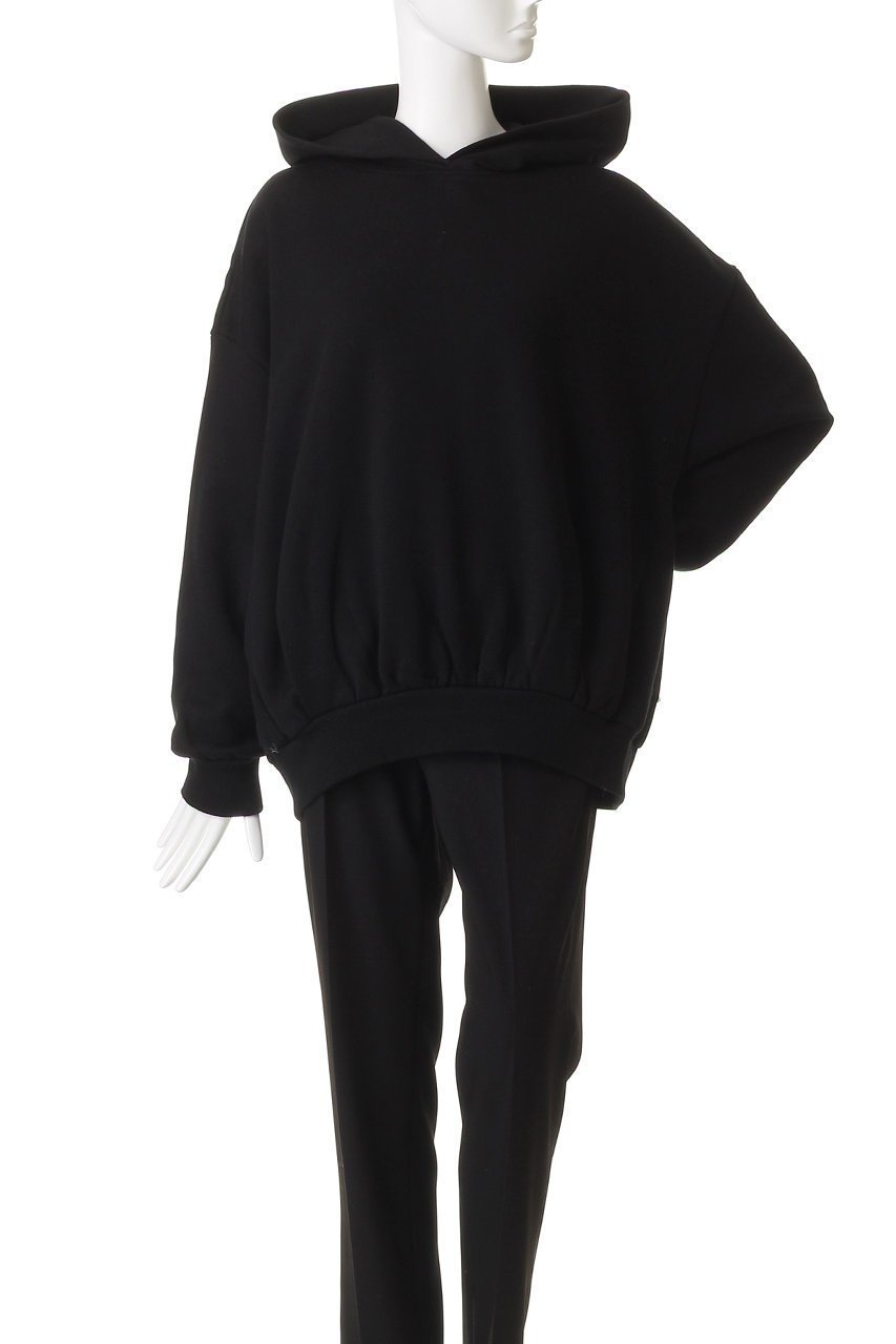 【エリオポール/heliopole】のギャザーツイストスウェットフーディー 人気、トレンドファッション・服の通販 founy(ファニー) 　ファッション　Fashion　レディースファッション　Fashion for Women　トップス・カットソー　Cut & Sew Tops　シャツ・ブラウス・オフィスカジュアル　Elegant Blouses & Button-Ups　レディースパーカー・カジュアルフーディー　Casual Hoodies & Sweatshirts　ロングTシャツ・Tシャツ　Longline T-Shirts & Tees　スウェット・クルーネックトップス　Sweatshirts & Crewnecks / Relaxed Fit Sweat Tops　カットソー・ベーシックTシャツ　Cut-and-Sewn Tops / Stretch Tees & Basics　ボトム　Bottoms, Lower Wear　リラックス　Relax, Relaxed Fit　エレガント 上品　Elegant　other-2|ID: prp329100004748433 ipo3291000000035412157