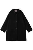 【エリオポール/heliopole】のダブルフェイスフーディーコート ブラック|ID: prp329100004748434 ipo3291000000035412163