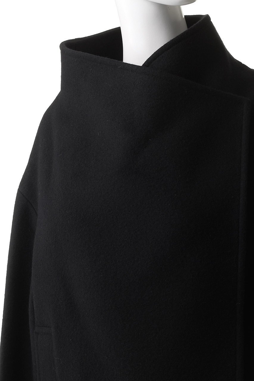 【エリオポール/heliopole】のウールスタンドカラーブルゾン 人気、トレンドファッション・服の通販 founy(ファニー) 　ファッション　Fashion　レディースファッション　Fashion for Women　アウター　Coat / Outerwear Collection　レディースジャケット・軽アウター　Jackets　ブルゾンジャケット・スポーティアウター　Blouson Jackets　ジャケット　Jacket, Outerwear　スタンド　Stand Collar, Upright Stand　ダブル　Double, Double-Breasted　ドット　Polka Dot, Dot Pattern　フロント　Front, Front Design　ブルゾン　Blouson, Bomber Jacket　メルトン　Melton, Heavy Wool　エレガント 上品　Elegant　新作・新入荷　New Arrivals / New In　other-5|ID: prp329100004748435 ipo3291000000034335437