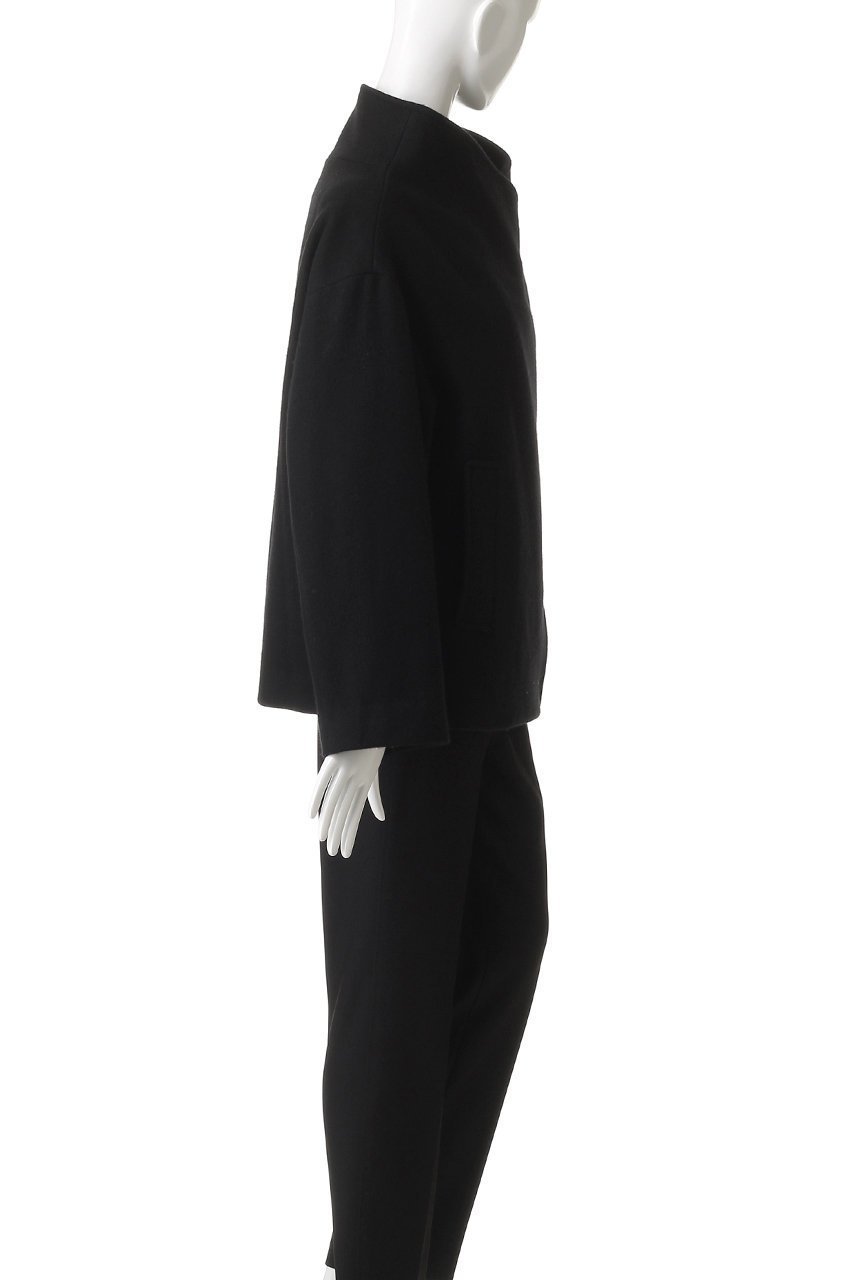 【エリオポール/heliopole】のウールスタンドカラーブルゾン 人気、トレンドファッション・服の通販 founy(ファニー) 　ファッション　Fashion　レディースファッション　Fashion for Women　アウター　Coat / Outerwear Collection　レディースジャケット・軽アウター　Jackets　ブルゾンジャケット・スポーティアウター　Blouson Jackets　ジャケット　Jacket, Outerwear　スタンド　Stand Collar, Upright Stand　ダブル　Double, Double-Breasted　ドット　Polka Dot, Dot Pattern　フロント　Front, Front Design　ブルゾン　Blouson, Bomber Jacket　メルトン　Melton, Heavy Wool　エレガント 上品　Elegant　other-3|ID: prp329100004748435 ipo3291000000035412174