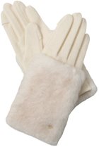 【ランバン オン ブルー/LANVIN en Bleu】のカシミヤ混ジャージフェイクファー手袋 オフ|ID: prp329100004748437 ipo3291000000036015346