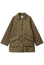 【ランバン オン ブルー/LANVIN en Bleu】のキルティングダウンハーフコート カーキ|ID: prp329100004748448 ipo3291000000034335529