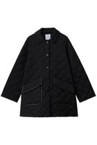 【ランバン オン ブルー/LANVIN en Bleu】のキルティングダウンハーフコート ブラック|ID: prp329100004748448 ipo3291000000034335533