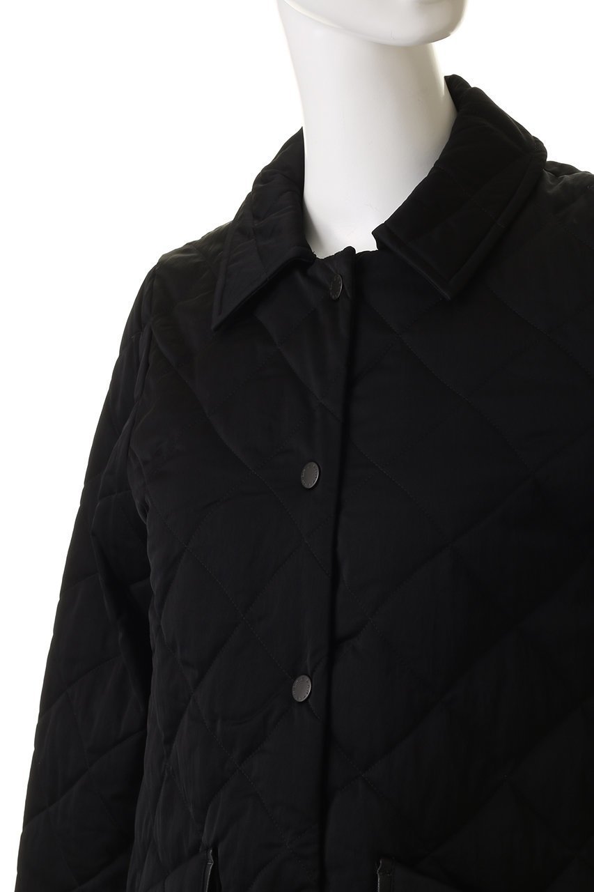 【ランバン オン ブルー/LANVIN en Bleu】のキルティングダウンハーフコート 人気、トレンドファッション・服の通販 founy(ファニー) 　ファッション　Fashion　レディースファッション　Fashion for Women　アウター　Coat / Outerwear Collection　コート・ロングコート・ピーコート　Long Coats, Peacoats & More　エレガント 上品　Elegant　キルティング　Quilted, Quilting　ダウン　Down, Puffer　フレア　Flare, Flared　冬　Winter / This Winter　新作・新入荷　New Arrivals / New In　other-5|ID: prp329100004748448 ipo3291000000034335541