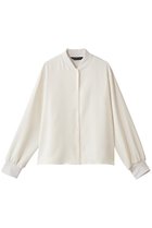 【ミズイロ インド/mizuiro ind】のブルゾンライクシャツ off white|ID: prp329100004748450 ipo3291000000035587052