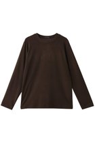 【ミズイロ インド/mizuiro ind】のthree layered compact T Tシャツ brown|ID:prp329100004748458