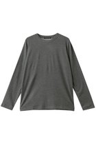【ミズイロ インド/mizuiro ind】のthree layered compact T Tシャツ gray|ID:prp329100004748458