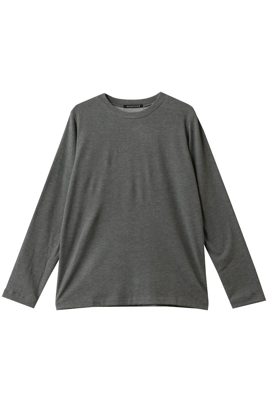 【ミズイロ インド/mizuiro ind】のthree layered compact T Tシャツ インテリア・キッズ・メンズ・レディースファッション・服の通販 founy(ファニー)  ファッション Fashion レディースファッション Fashion for Women トップス・カットソー Cut & Sew Tops シャツ・ブラウス・オフィスカジュアル Elegant Blouses & Button-Ups ロングTシャツ・Tシャツ Longline T-Shirts & Tees カットソー・ベーシックTシャツ Cut-and-Sewn Tops / Stretch Tees & Basics インナー Innerwear キャミワンピース Cami Dress, Slip Dress シンプル Simple, Minimal スリーブ Sleeve, Long Sleeve / Short Sleeve ベーシック Basic, Essential ロング Long, Long-Length 新作・新入荷 New Arrivals / New In A/W・秋冬 Autumn/Winter gray|ID: prp329100004748458 ipo3291000000034335611