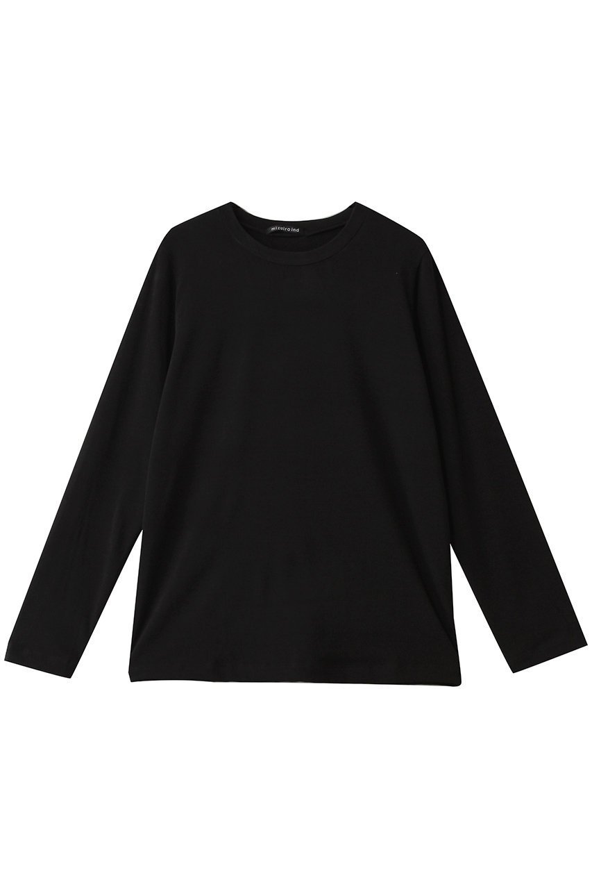 【ミズイロ インド/mizuiro ind】のthree layered compact T Tシャツ インテリア・キッズ・メンズ・レディースファッション・服の通販 founy(ファニー)  ファッション Fashion レディースファッション Fashion for Women トップス・カットソー Cut & Sew Tops シャツ・ブラウス・オフィスカジュアル Elegant Blouses & Button-Ups ロングTシャツ・Tシャツ Longline T-Shirts & Tees カットソー・ベーシックTシャツ Cut-and-Sewn Tops / Stretch Tees & Basics インナー Innerwear キャミワンピース Cami Dress, Slip Dress シンプル Simple, Minimal スリーブ Sleeve, Long Sleeve / Short Sleeve ベーシック Basic, Essential ロング Long, Long-Length 新作・新入荷 New Arrivals / New In A/W・秋冬 Autumn/Winter black|ID: prp329100004748458 ipo3291000000034335612