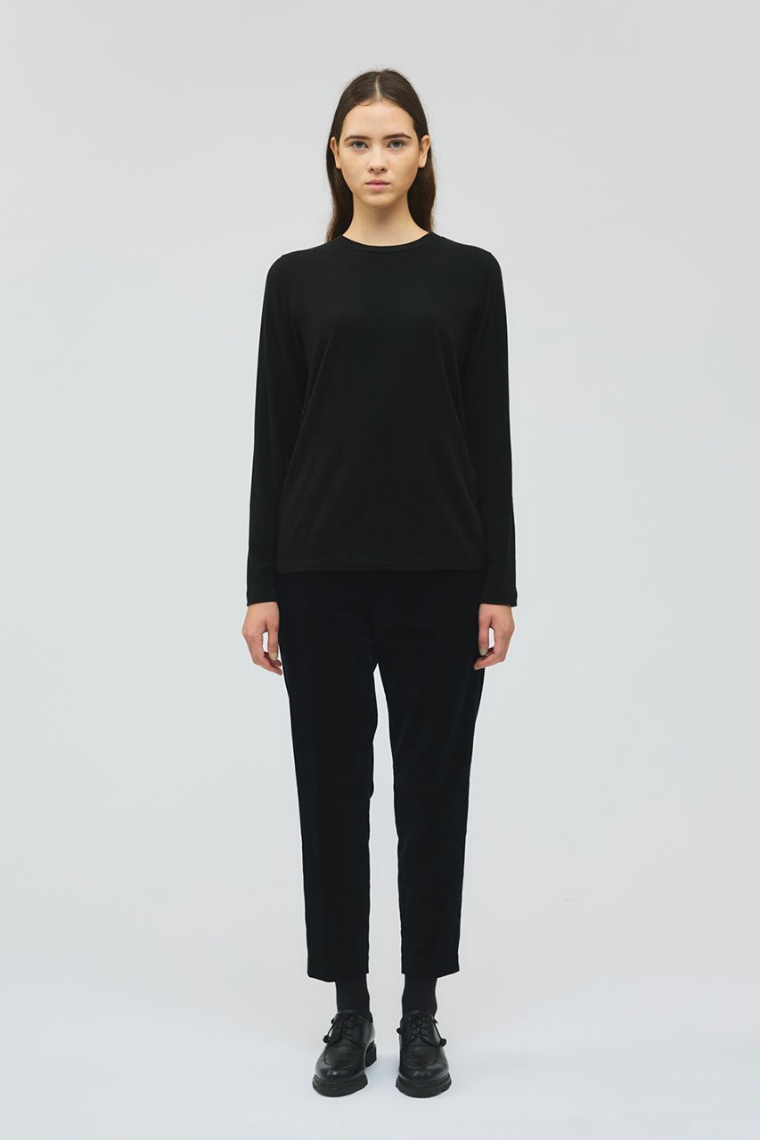 【ミズイロ インド/mizuiro ind】のスリーレイヤードコンパクトTシャツ 人気、トレンドファッション・服の通販 founy(ファニー) 　ファッション　Fashion　レディースファッション　Fashion for Women　トップス・カットソー　Cut & Sew Tops　シャツ・ブラウス・オフィスカジュアル　Elegant Blouses & Button-Ups　ロングTシャツ・Tシャツ　Longline T-Shirts & Tees　カットソー・ベーシックTシャツ　Cut-and-Sewn Tops / Stretch Tees & Basics　インナー　Innerwear　キャミワンピース　Cami Dress, Slip Dress　シンプル　Simple, Minimal　スリーブ　Sleeve, Long Sleeve / Short Sleeve　ベーシック　Basic, Essential　ロング　Long, Long-Length　A/W・秋冬　Autumn/Winter　other-6|ID: prp329100004748458 ipo3291000000034387271