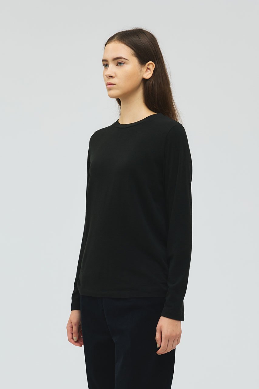 【ミズイロ インド/mizuiro ind】のスリーレイヤードコンパクトTシャツ 人気、トレンドファッション・服の通販 founy(ファニー) 　ファッション　Fashion　レディースファッション　Fashion for Women　トップス・カットソー　Cut & Sew Tops　シャツ・ブラウス・オフィスカジュアル　Elegant Blouses & Button-Ups　ロングTシャツ・Tシャツ　Longline T-Shirts & Tees　カットソー・ベーシックTシャツ　Cut-and-Sewn Tops / Stretch Tees & Basics　インナー　Innerwear　キャミワンピース　Cami Dress, Slip Dress　シンプル　Simple, Minimal　スリーブ　Sleeve, Long Sleeve / Short Sleeve　ベーシック　Basic, Essential　ロング　Long, Long-Length　A/W・秋冬　Autumn/Winter　other-8|ID: prp329100004748458 ipo3291000000034387273