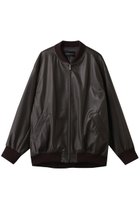 【ミズイロ インド/mizuiro ind】のsynthetic leather zip blouson ブルゾン brown|ID: prp329100004748460 ipo3291000000034335623