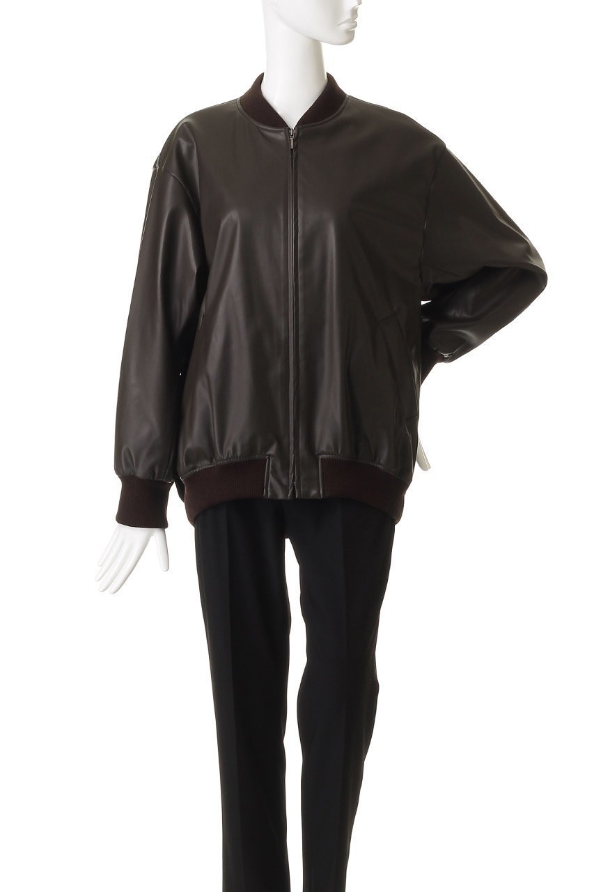 【ミズイロ インド/mizuiro ind】のシンセティックレザージップブルゾン 人気、トレンドファッション・服の通販 founy(ファニー) 　ファッション　Fashion　レディースファッション　Fashion for Women　アウター　Coat / Outerwear Collection　レディースジャケット・軽アウター　Jackets　ブルゾンジャケット・スポーティアウター　Blouson Jackets　ジャケット　Jacket, Outerwear　ドレープ　Drape, Draping Fabric　ブルゾン　Blouson, Bomber Jacket　マニッシュ　Mannish, Boyish　ミックス　Mix, Mixed Style　リアル　Real, Realistic　other-2|ID: prp329100004748460 ipo3291000000036833444