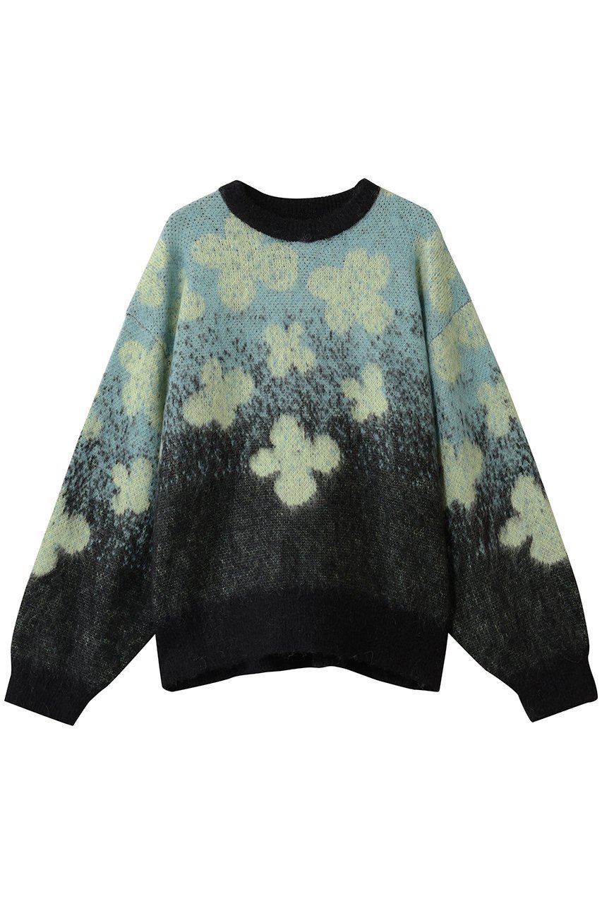 【メゾンスペシャル/MAISON SPECIAL】の【UNISEX】フラワーグラデーション モヘアシャギーニット インテリア・キッズ・メンズ・レディースファッション・服の通販 founy(ファニー) ファッション Fashion レディースファッション Fashion for Women トップス・カットソー Cut & Sew Tops ニット Knit Tops & Sweaters カジュアルプルオーバー・ニットトップス Pullovers & Knit Tops / Casual Pullovers ユニセックス Unisex, Genderless グラデーション Gradient, Ombre ジャカード/ジャガード Jacquard, Woven Pattern パターン Pattern, Design Print フラワー Flower, Floral モチーフ Motif, Design Theme GRN(グリーン)|ID: prp329100004748466 ipo3291000000034335671