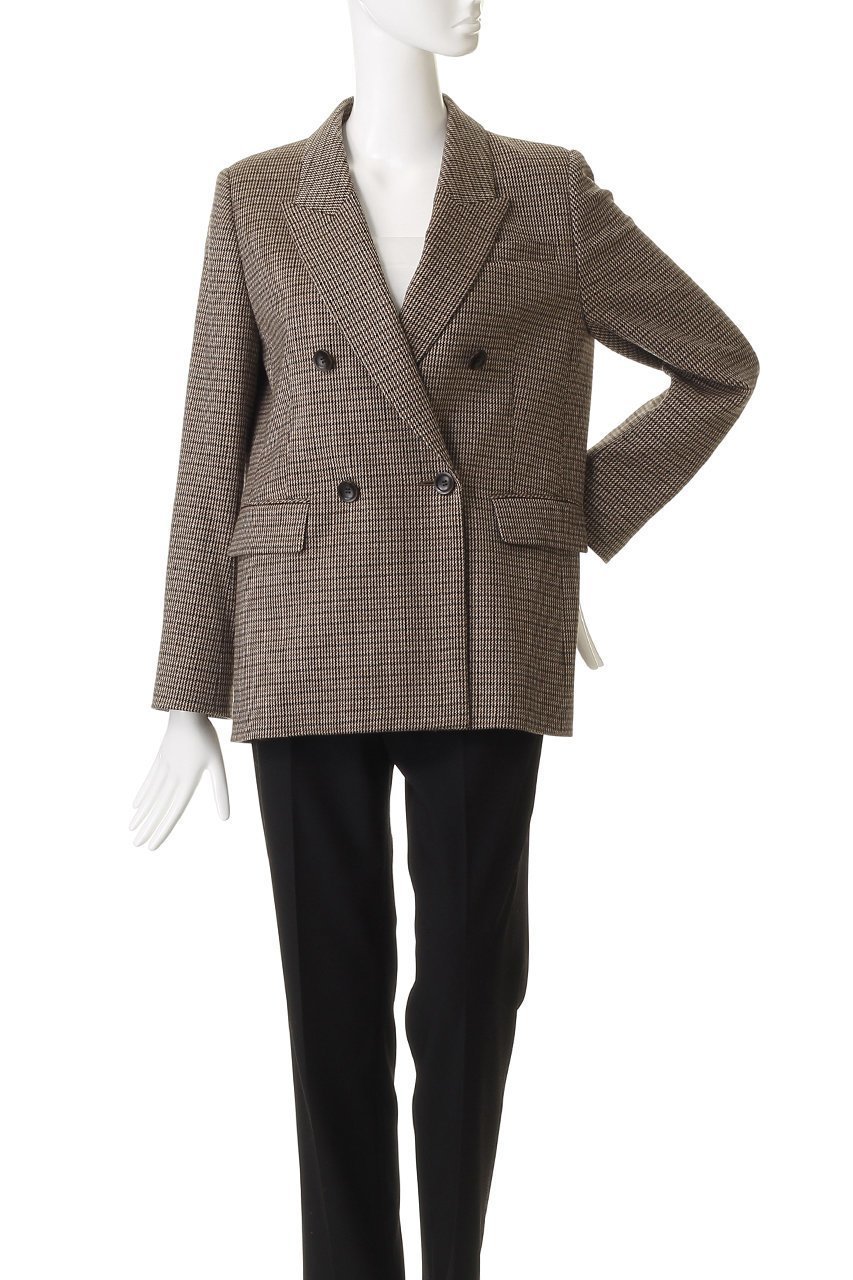 【アルアバイル/allureville】のCHIC-TWEEDダブルジャケット 人気、トレンドファッション・服の通販 founy(ファニー) 　ファッション　Fashion　レディースファッション　Fashion for Women　アウター　Coat / Outerwear Collection　レディースジャケット・軽アウター　Jackets　クラシカル　Classical, Vintage-Inspired　ジャケット　Jacket, Outerwear　ダブル　Double, Double-Breasted　チェック　Check, Plaid, Tartan　ツイード　Twill, Twill Weave　エレガント 上品　Elegant　新作・新入荷　New Arrivals / New In　other-2|ID: prp329100004748472 ipo3291000000034335708