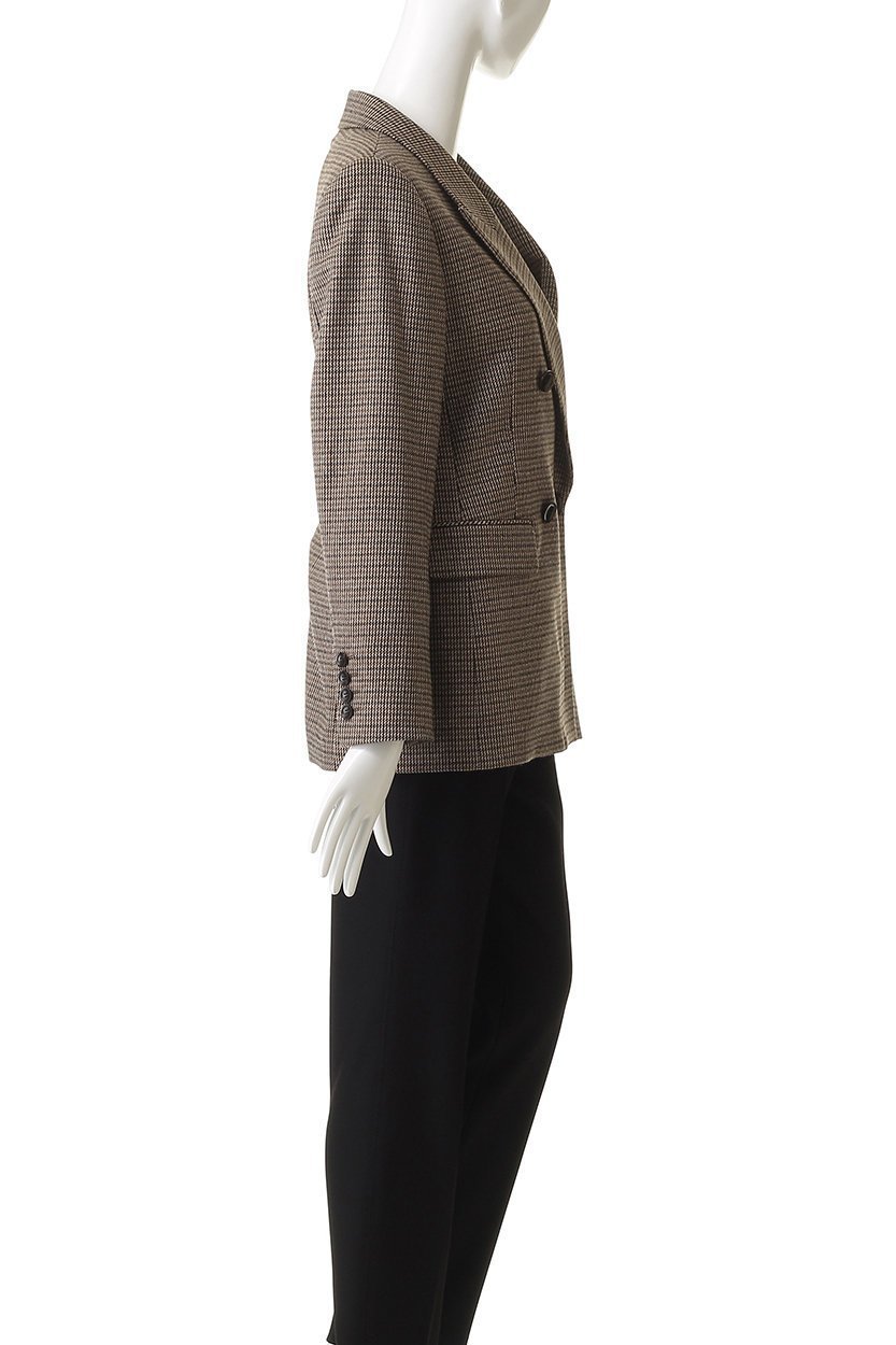 【アルアバイル/allureville】のCHIC-TWEEDダブルジャケット 人気、トレンドファッション・服の通販 founy(ファニー) 　ファッション　Fashion　レディースファッション　Fashion for Women　アウター　Coat / Outerwear Collection　レディースジャケット・軽アウター　Jackets　クラシカル　Classical, Vintage-Inspired　ジャケット　Jacket, Outerwear　ダブル　Double, Double-Breasted　チェック　Check, Plaid, Tartan　ツイード　Twill, Twill Weave　エレガント 上品　Elegant　新作・新入荷　New Arrivals / New In　other-3|ID: prp329100004748472 ipo3291000000034335710