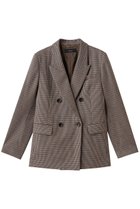 【アルアバイル/allureville】のCHIC-TWEEDダブルジャケット ブラウン|ID: prp329100004748472 ipo3291000000035844027