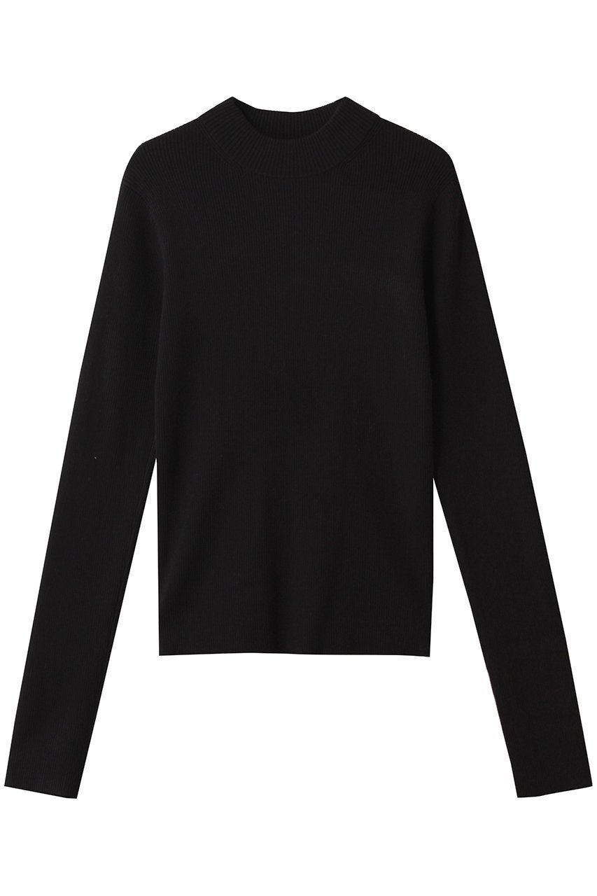 【クラネ/CLANE】のH/N RIB KNIT TOPS インテリア・キッズ・メンズ・レディースファッション・服の通販 founy(ファニー) 　ファッション　Fashion　レディースファッション　Fashion for Women　トップス・カットソー　Cut & Sew Tops　ニット　Knit Tops & Sweaters　カジュアルプルオーバー・ニットトップス　Pullovers & Knit Tops / Casual Pullovers　インナー　Innerwear　シンプル　Simple, Minimal　フィット　Fit, Slim Fit　リブニット　Rib Knit, Ribbed Knit　定番　Standard, Basic Item　新作・新入荷　New Arrivals / New In　BLACK|ID: prp329100004748476 ipo3291000000034335744