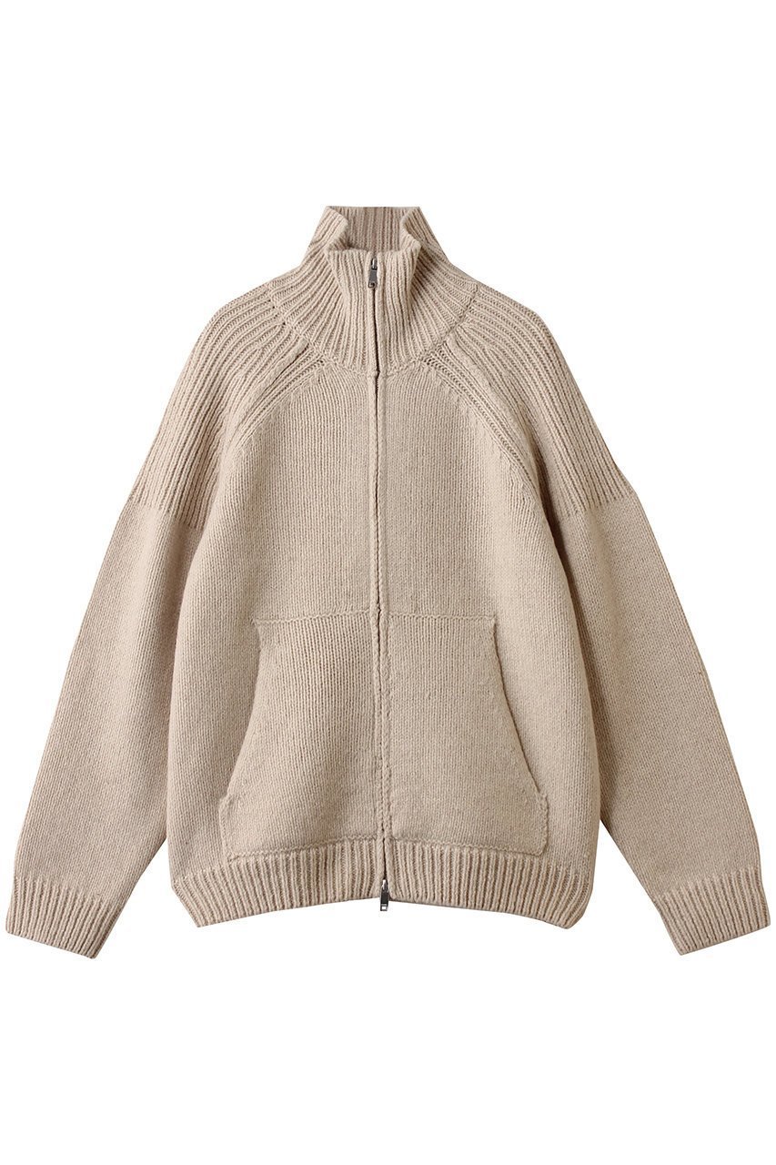 【クラネ/CLANE】のPOCKET ZIP KNIT TOPS インテリア・キッズ・メンズ・レディースファッション・服の通販 founy(ファニー) 　ファッション　Fashion　レディースファッション　Fashion for Women　トップス・カットソー　Cut & Sew Tops　ニット　Knit Tops & Sweaters　カジュアルプルオーバー・ニットトップス　Pullovers & Knit Tops / Casual Pullovers　ショルダー　Shoulder, Shoulder Strap　モダン　Modern, Contemporary　羽織　Haori, Light Jacket　BEIGE|ID: prp329100004748478 ipo3291000000035587079