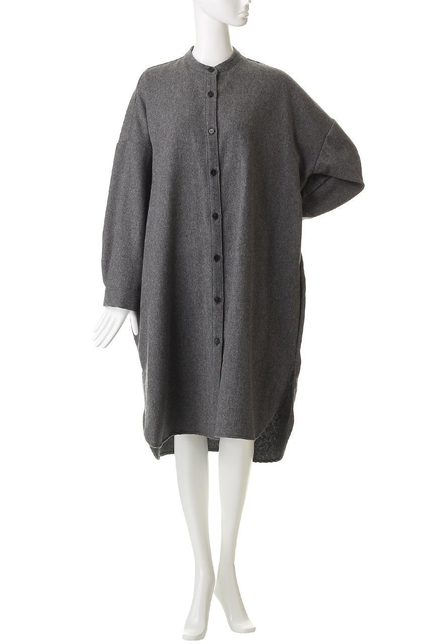 【ミズイロ インド/mizuiro ind】のstand collar shirt OP ワンピース 人気、トレンドファッション・服の通販 founy(ファニー) 　ファッション　Fashion　レディースファッション　Fashion for Women　ワンピース　Dresses　チュニック　Tunic Tops & Dresses　おすすめ　Recommended / Our Picks　シンプル　Simple, Minimal　スタンド　Stand Collar, Upright Stand　チュニック　Tunic, Long Top　ボトム　Bottoms, Lower Wear　ロング　Long, Long-Length　エレガント 上品　Elegant　新作・新入荷　New Arrivals / New In　other-2|ID: prp329100004748482 ipo3291000000034335783