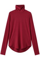 【ミディウミソリッド/MIDIUMISOLID】のhi-neck round hem PO プルオーバー red|ID:prp329100004748483