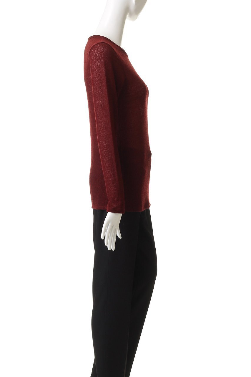 【ミディウミソリッド/MIDIUMISOLID】のwool sheer PO プルオーバー 人気、トレンドファッション・服の通販 founy(ファニー) 　ファッション　Fashion　レディースファッション　Fashion for Women　トップス・カットソー　Cut & Sew Tops　シャツ・ブラウス・オフィスカジュアル　Elegant Blouses & Button-Ups　ロングTシャツ・Tシャツ　Longline T-Shirts & Tees　カジュアルプルオーバー・ニットトップス　Pullovers & Knit Tops / Casual Pullovers　カットソー・ベーシックTシャツ　Cut-and-Sewn Tops / Stretch Tees & Basics　シアー　Sheer, See-Through　シンプル　Simple, Minimal　ジャケット　Jacket, Outerwear　スリーブ　Sleeve, Long Sleeve / Short Sleeve　ベーシック　Basic, Essential　ロング　Long, Long-Length　新作・新入荷　New Arrivals / New In　other-3|ID: prp329100004748484 ipo3291000000034335811